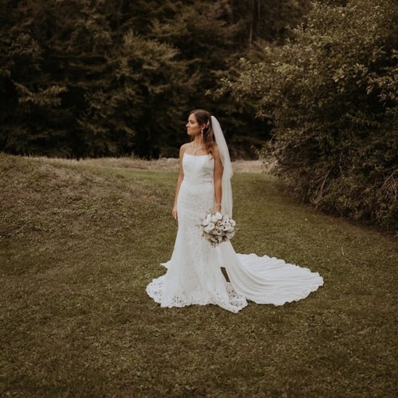 Remarkable Moment White Floral Embroidered Lace-Up Maxi Dress - Picture 5 of 9